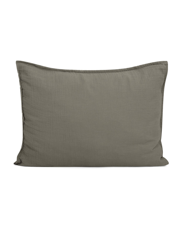 Muslin Single Pillowcase | Geranium by Garbo &amp; Friends - Maude Kids Decor