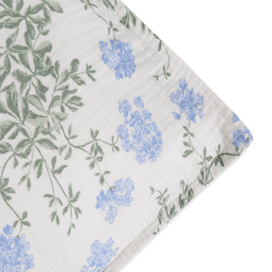 Muslin Single Pillowcase | Plumbago by Garbo & Friends - Maude Kids Decor