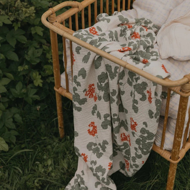 Muslin Swaddle Blanket by Garbo &amp; Friends - Maude Kids Decor