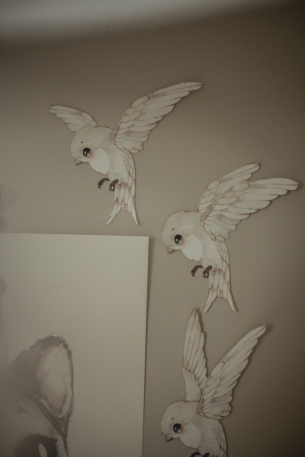 Oh Birdie Fly! Wall Stickers (3 Pack) by Mrs Mighetto - Maude Kids Decor