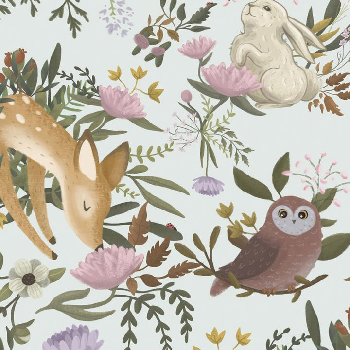 Oh, Deer! Wallpaper | Light by Anewall - Maude Kids Decor