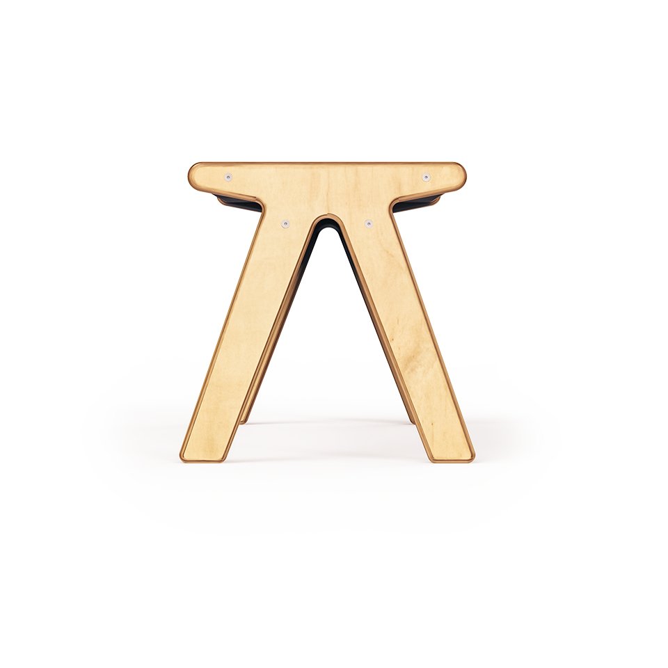 One Step Wooden Step Stool for Kids by All Circles - Maude Kids Decor