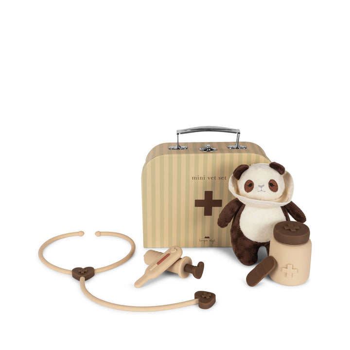 Panda Silicone Vet Set by Konges Sløjd - Maude Kids Decor