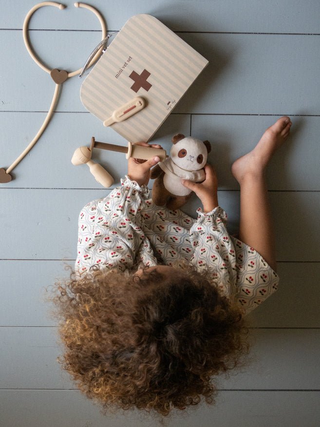 Panda Silicone Vet Set by Konges Sløjd - Maude Kids Decor
