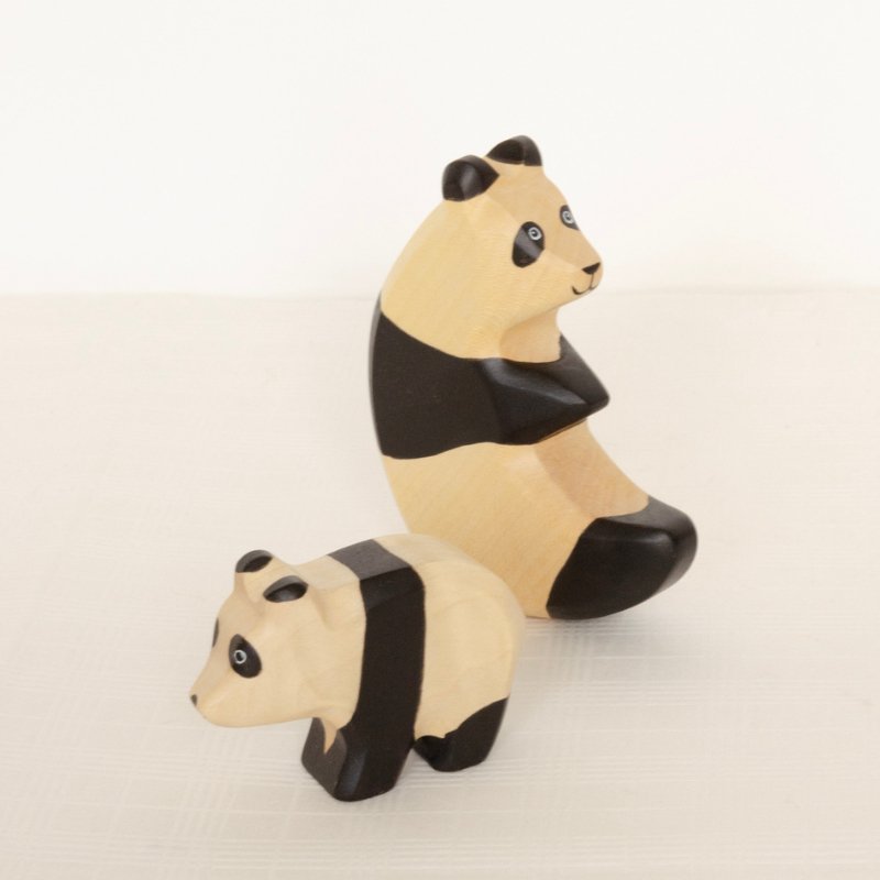 Panda Wooden Figurine by HolzWald - Maude Kids Decor