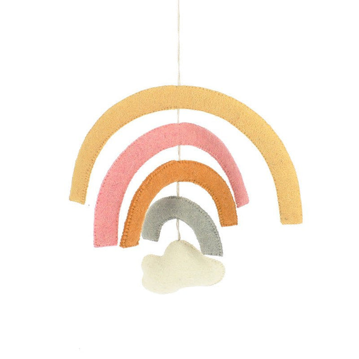 Pastel Rainbow Mobile by Fiona Walker England - Maude Kids Decor