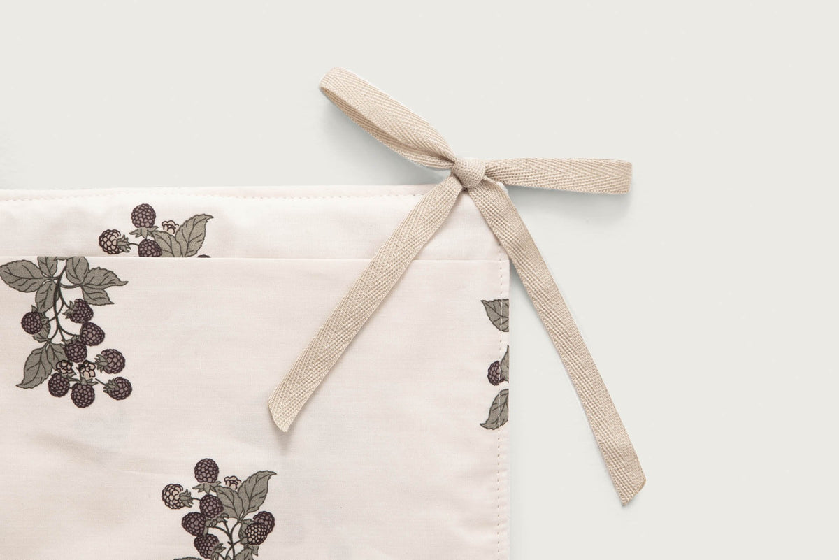 Percale Bed Pocket | Blackberry by Garbo & Friends - Maude Kids Decor
