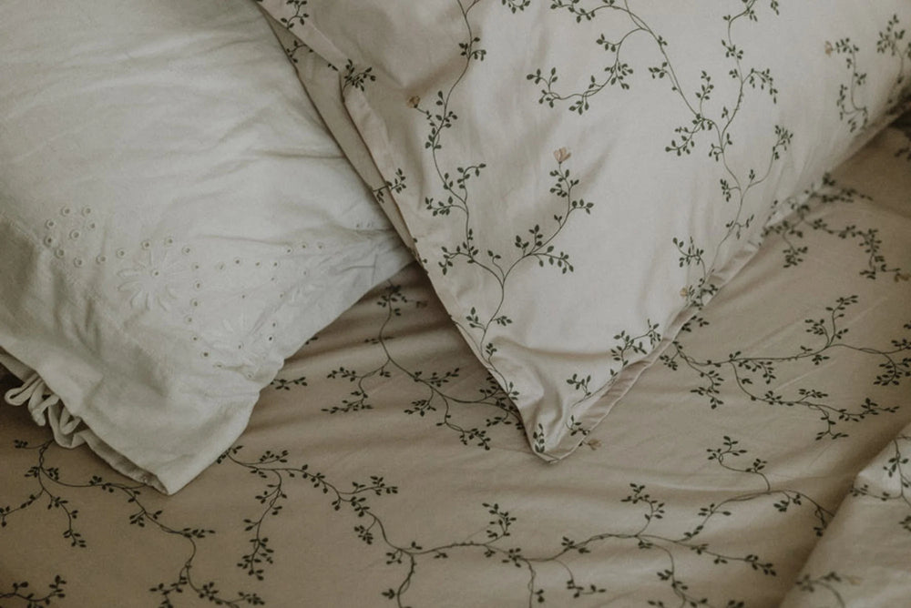Percale Fitted Single Sheet | Botany by Garbo & Friends - Maude Kids Decor