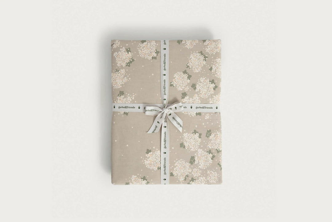 Percale Fitted Single Sheet | Dogwood by Garbo & Friends - Maude Kids Decor