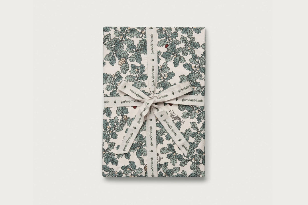 Percale Fitted Single Sheet | Woodlands by Garbo & Friends - Maude Kids Decor