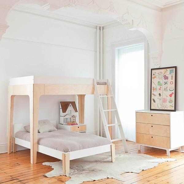 Perch Twin Bunk Bed by Oeuf - Maude Kids Decor