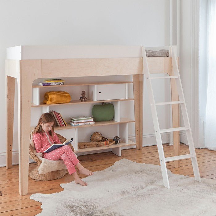 Perch Twin Size Loft Bed by Oeuf - Maude Kids Decor