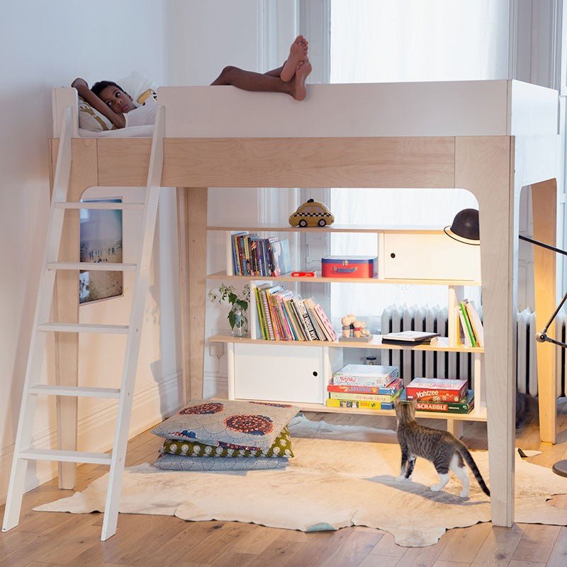 Perch Twin Size Loft Bed by Oeuf - Maude Kids Decor