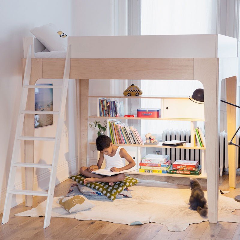 Perch Twin Size Loft Bed by Oeuf - Maude Kids Decor