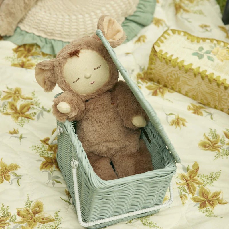 Piki Rattan Basket by Olliella - Maude Kids Decor
