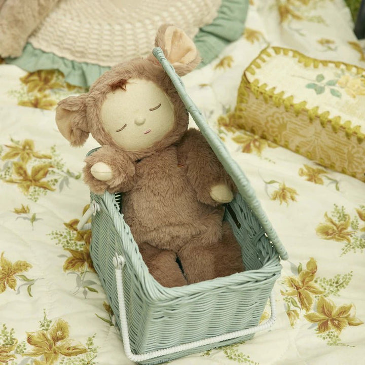 Piki Rattan Basket by Olliella - Maude Kids Decor
