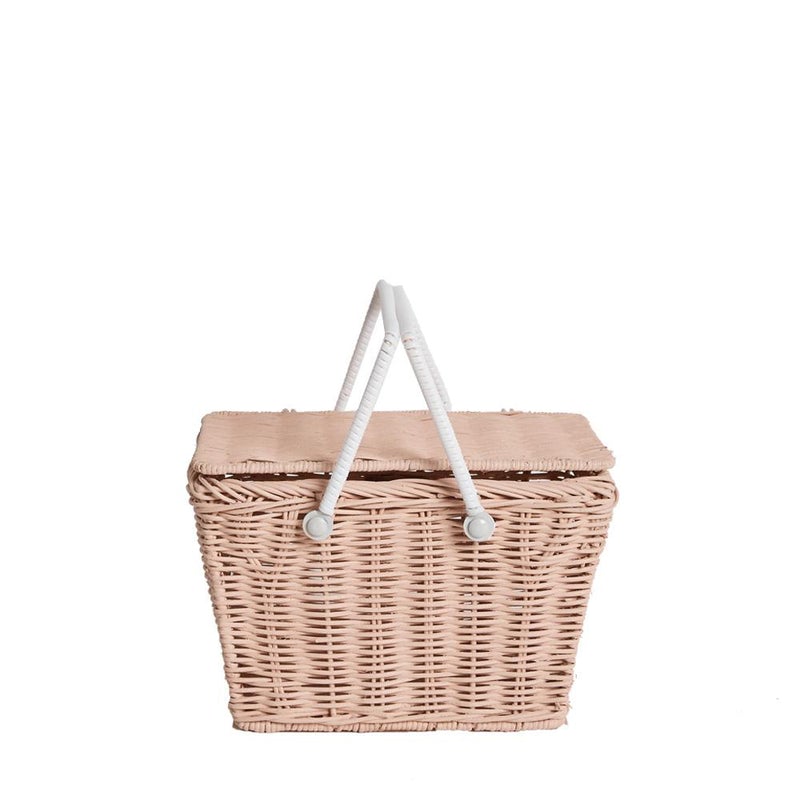 Piki Rattan Basket by Olliella - Maude Kids Decor