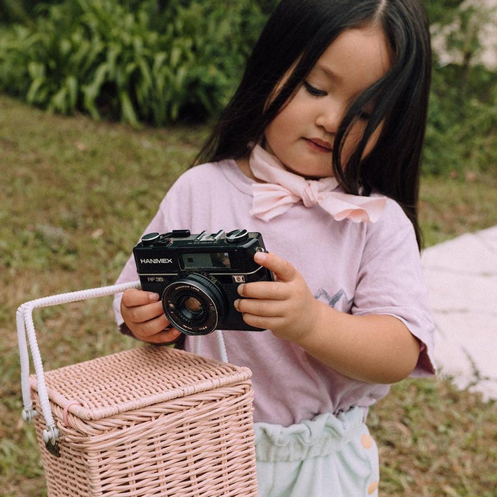 Piki Rattan Basket by Olliella - Maude Kids Decor