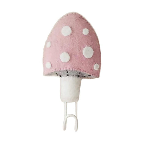 Pink Mushroom Hook by Fiona Walker England - Maude Kids Decor