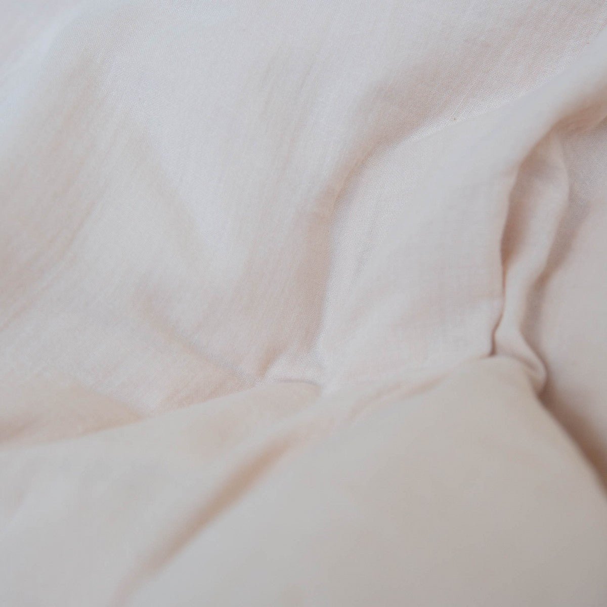 Plain Cotton Gauze Single Duvet Cover by Gabrielle Paris - Maude Kids Decor