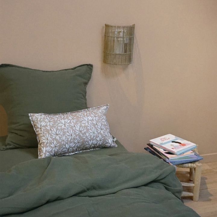 Plain Cotton Gauze Single Duvet Cover by Gabrielle Paris - Maude Kids Decor