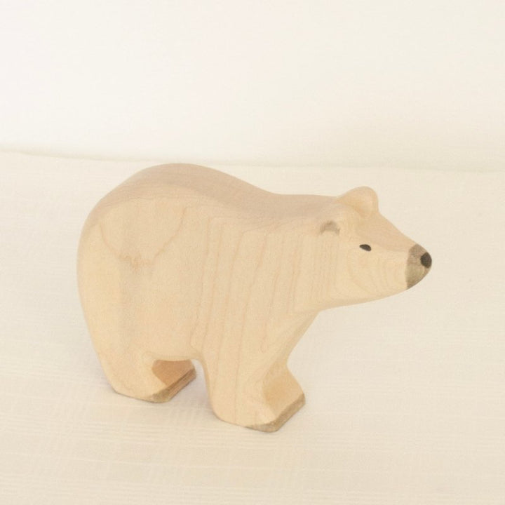 Polar Bear Wooden Figurine by HolzWald - Maude Kids Decor