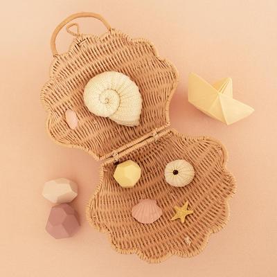 Rattan Shell Bag by Olliella - Maude Kids Decor