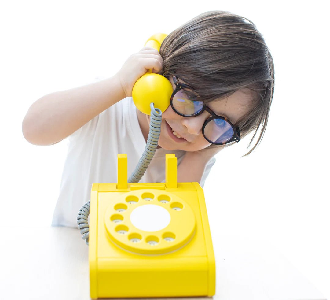 Retro Wooden Telephone by Kiko+ & gg* - Maude Kids Decor