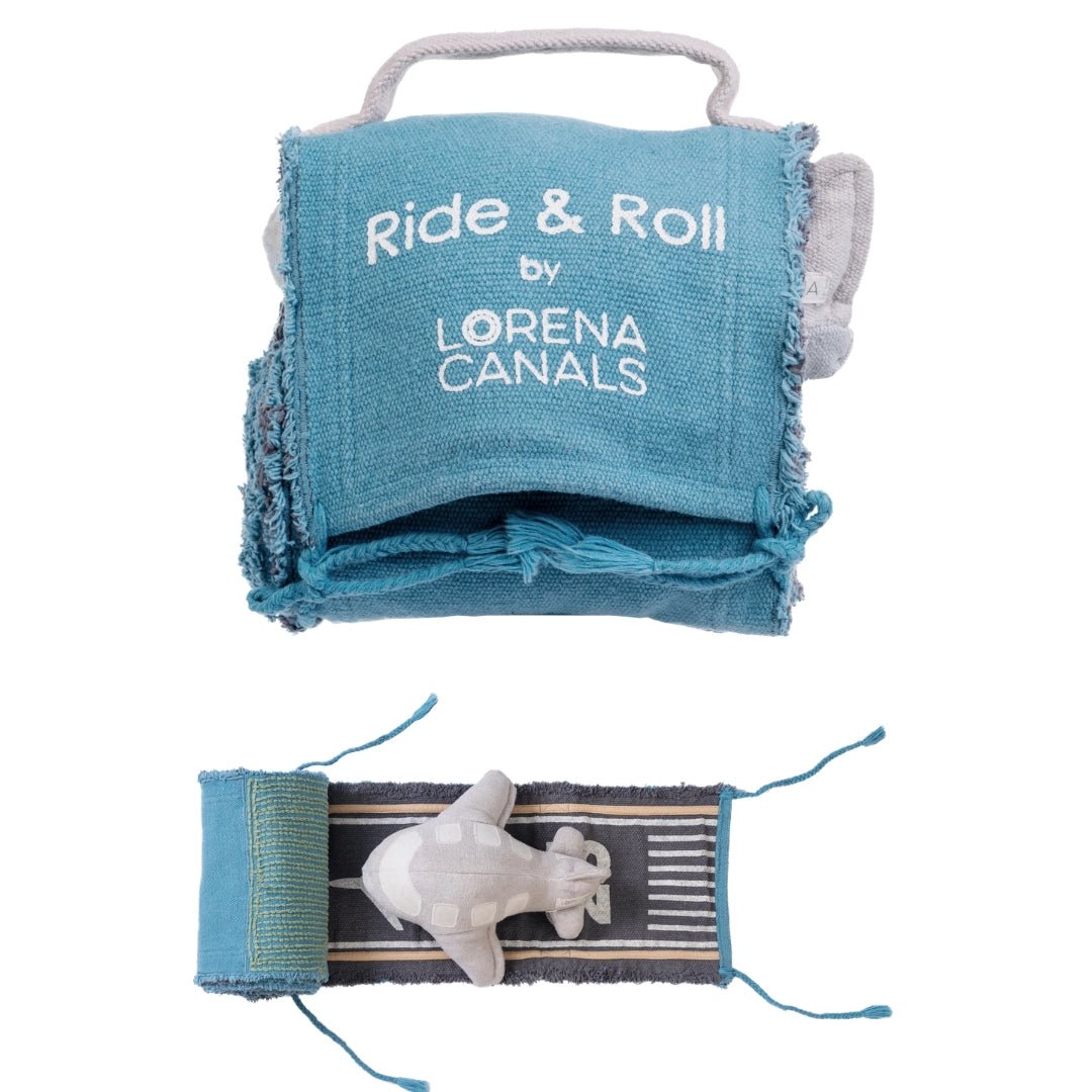 Ride & Roll Airplane by Lorena Canals - Maude Kids Decor