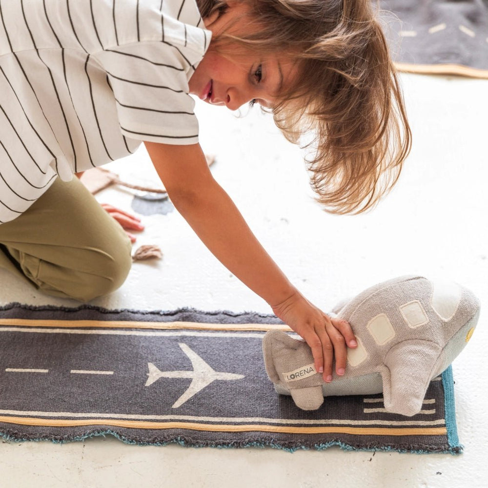 Ride & Roll Airplane by Lorena Canals - Maude Kids Decor