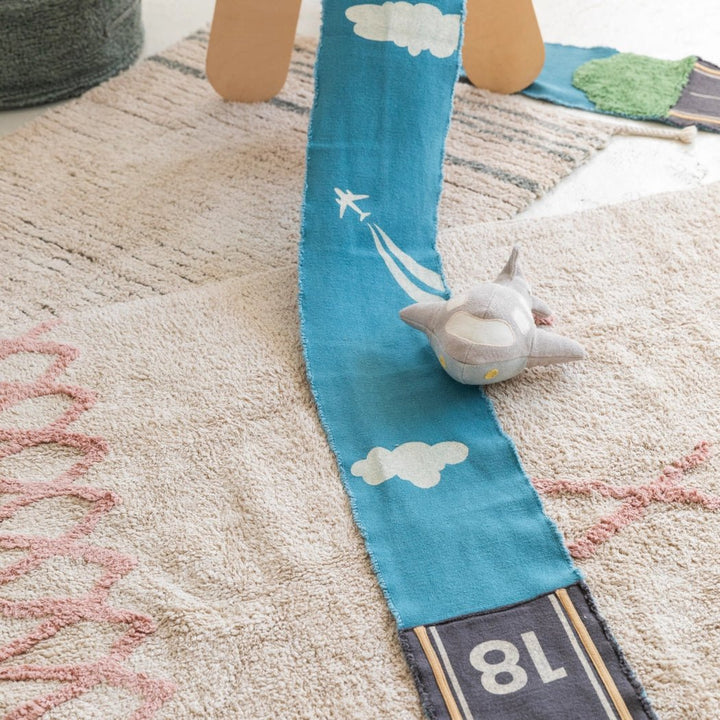 Ride &amp; Roll Airplane by Lorena Canals - Maude Kids Decor