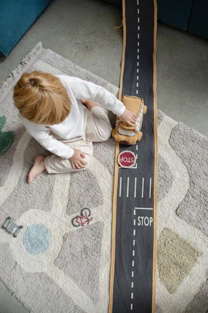 Ride &amp; Roll School Bus by Lorena Canals - Maude Kids Decor