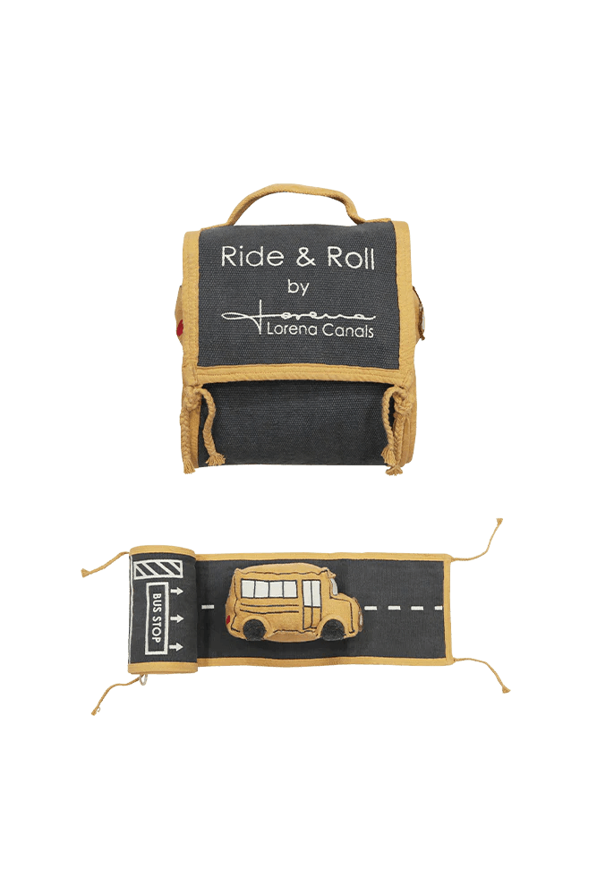 Ride & Roll School Bus by Lorena Canals - Maude Kids Decor