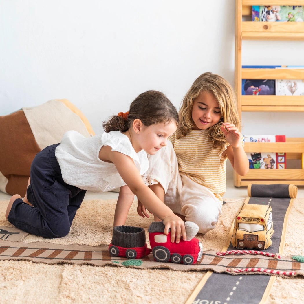 Ride &amp; Roll Train by Lorena Canals - Maude Kids Decor