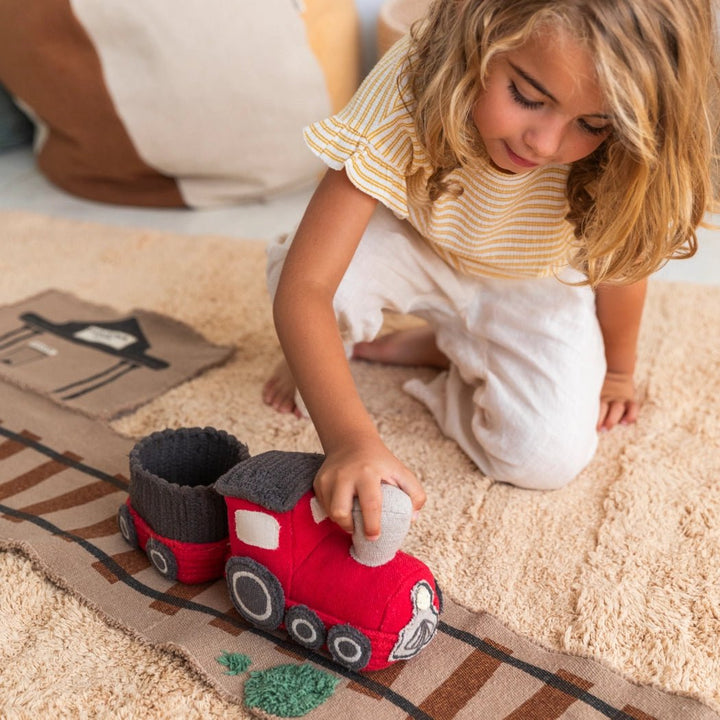 Ride &amp; Roll Train by Lorena Canals - Maude Kids Decor