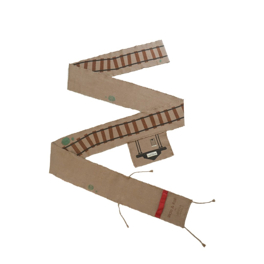 Ride &amp; Roll Train by Lorena Canals - Maude Kids Decor