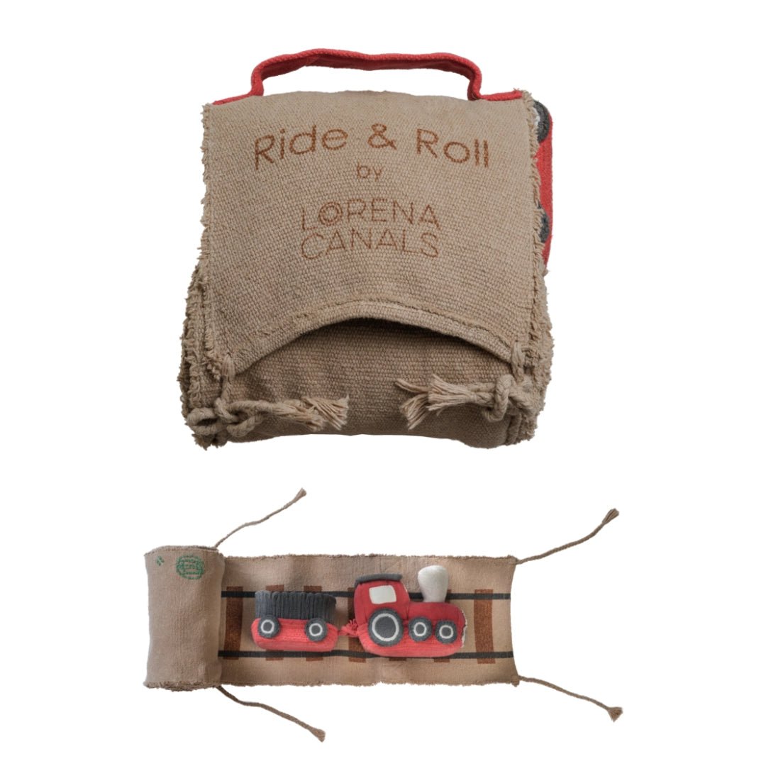 Ride & Roll Train by Lorena Canals - Maude Kids Decor