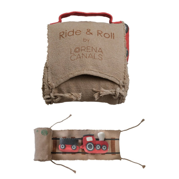 Ride &amp; Roll Train by Lorena Canals - Maude Kids Decor