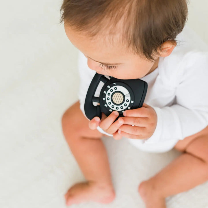 Rotary Dial Phone Silicone Teether by Gummy Chic - Maude Kids Decor