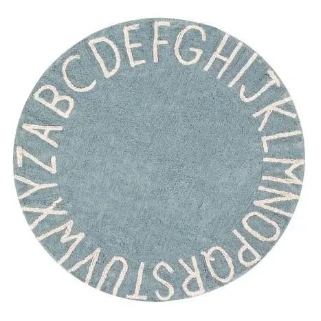 Round ABC Washable Rug by Lorena Canals - Maude Kids Decor