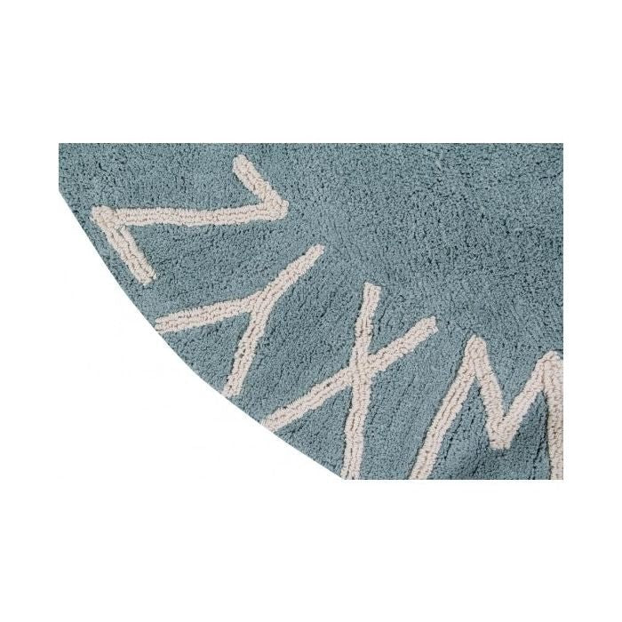 Round ABC Washable Rug by Lorena Canals - Maude Kids Decor