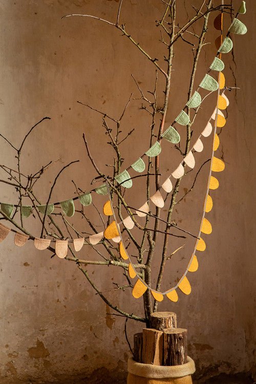 Round Flag Garland by Muskhane - Maude Kids Decor