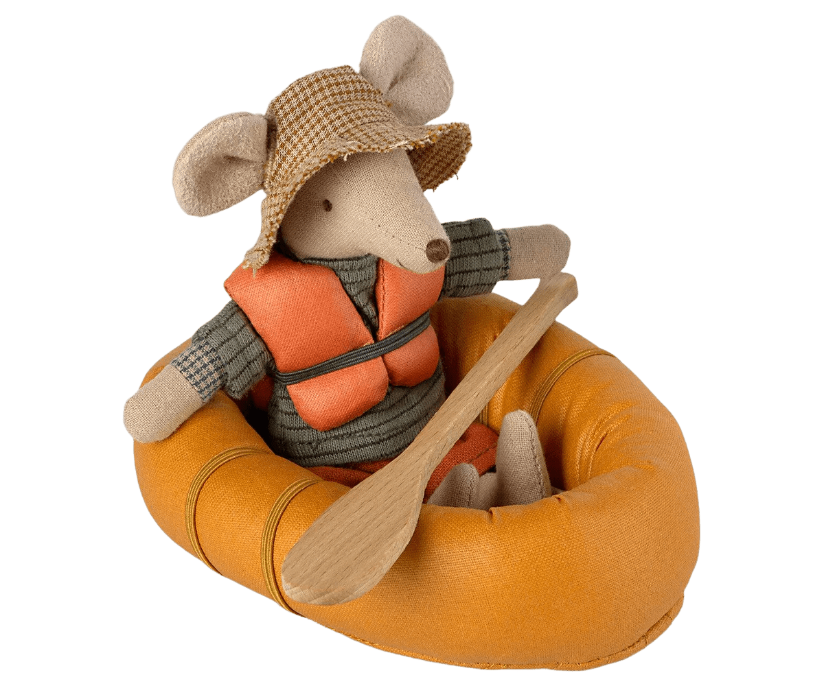 Rubber Boat, Mouse | Hiker Collection by Maileg - Maude Kids Decor