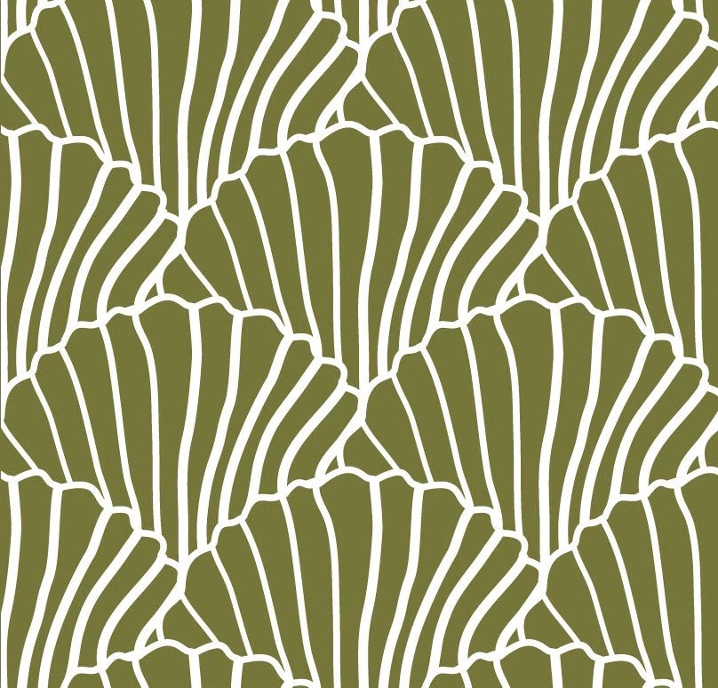 Seashells Crib Fitted Sheet by Swedish Linens - Maude Kids Decor