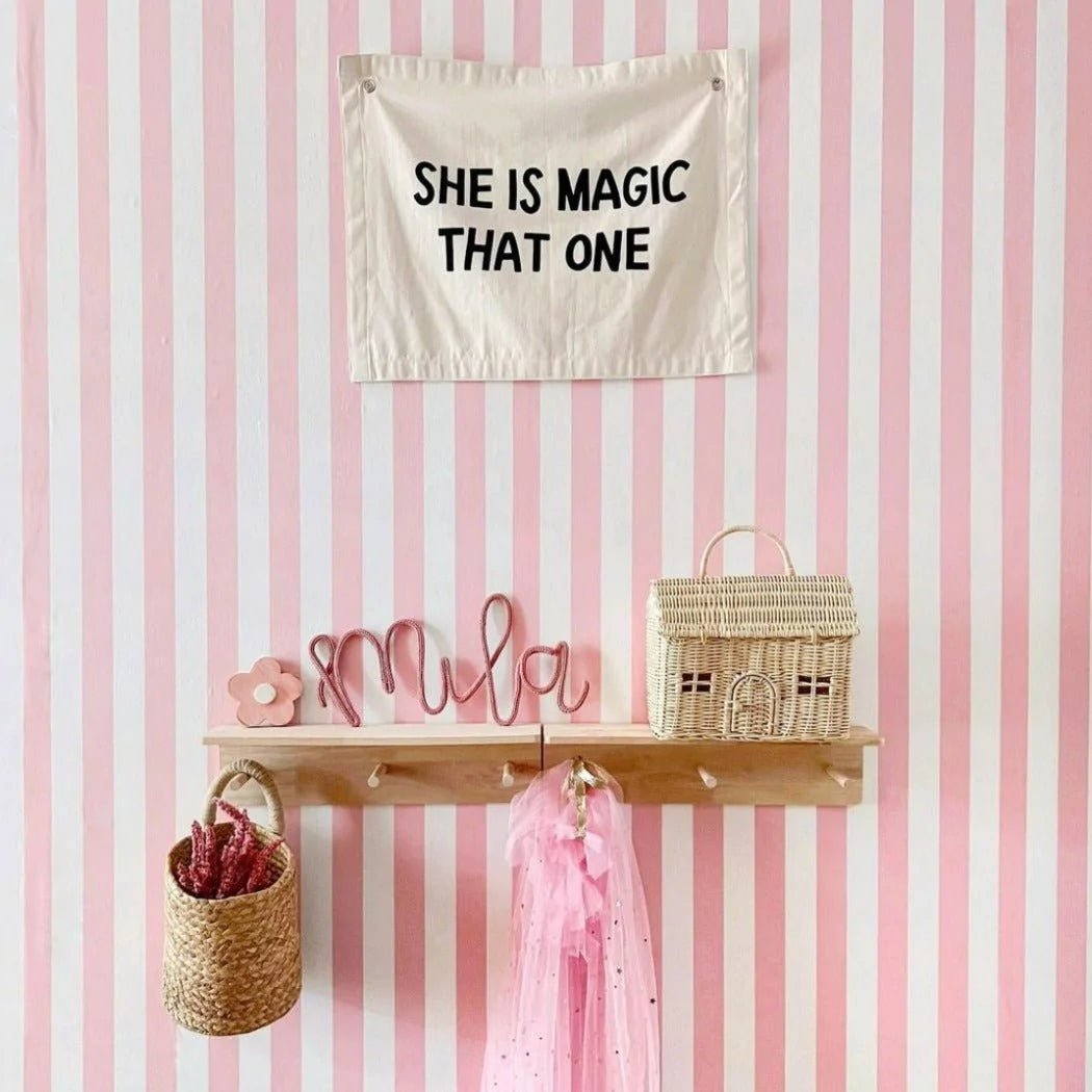 She is Magic Canvas Banner by Imani Collective - Maude Kids Decor