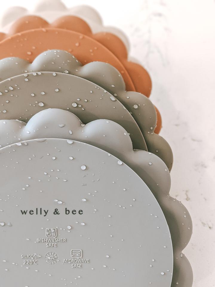 Silicone Lion Suction Plate by Welly &amp; Bee - Maude Kids Decor