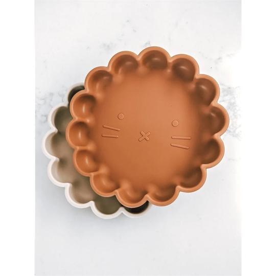 Silicone Lion Suction Plate by Welly & Bee - Maude Kids Decor