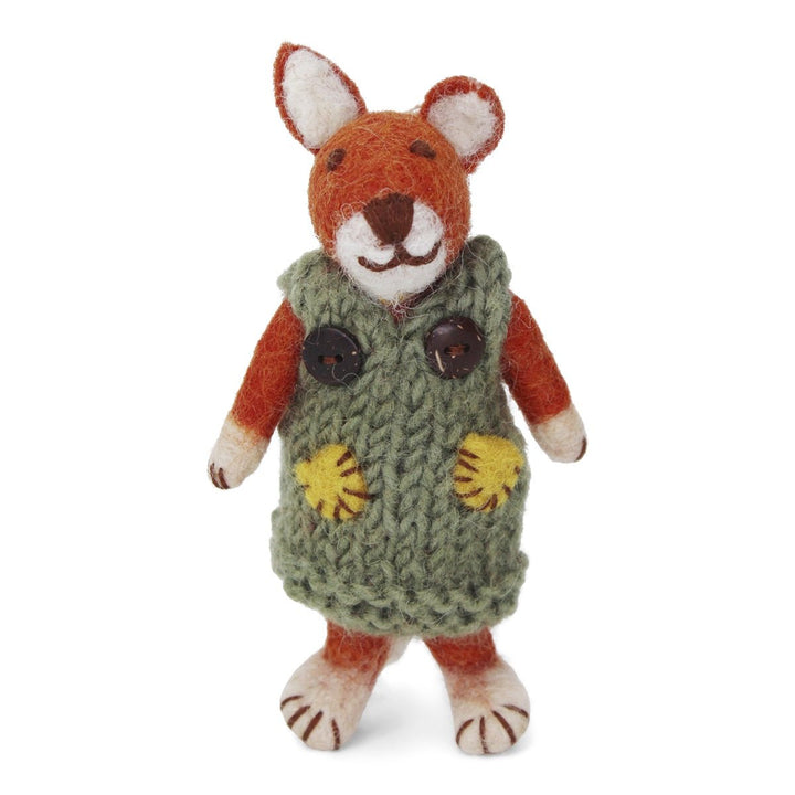Small Girly Fox with Dress by Én Gry &amp; Sif - Maude Kids Decor