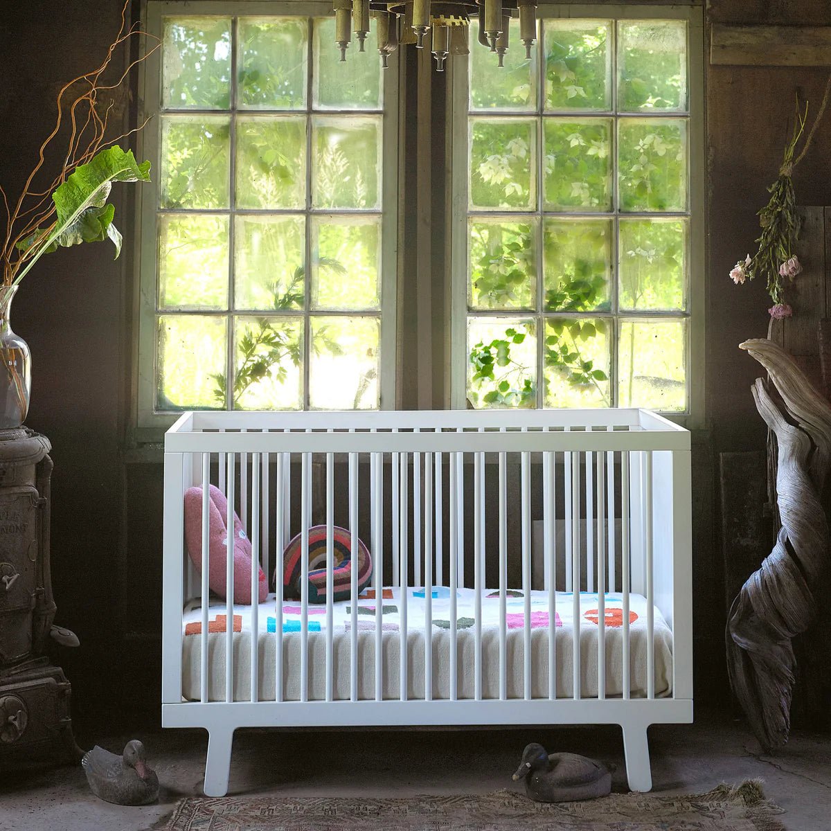 Sparrow Crib Birch by Oeuf - Maude Kids Decor