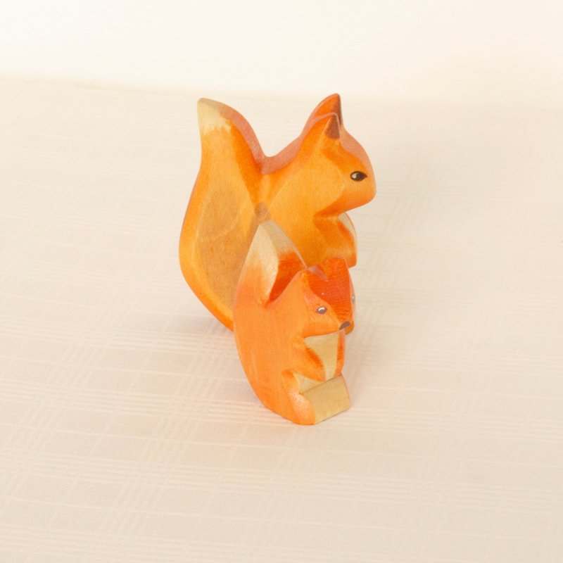 Squirrel Wooden Figurine | Small by HolzWald - Maude Kids Decor